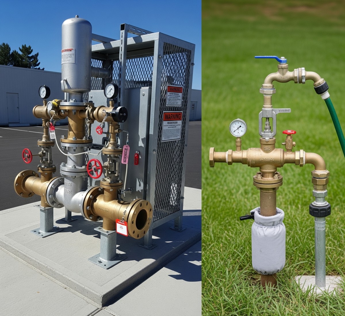 Commercial vs Residential backflow installation