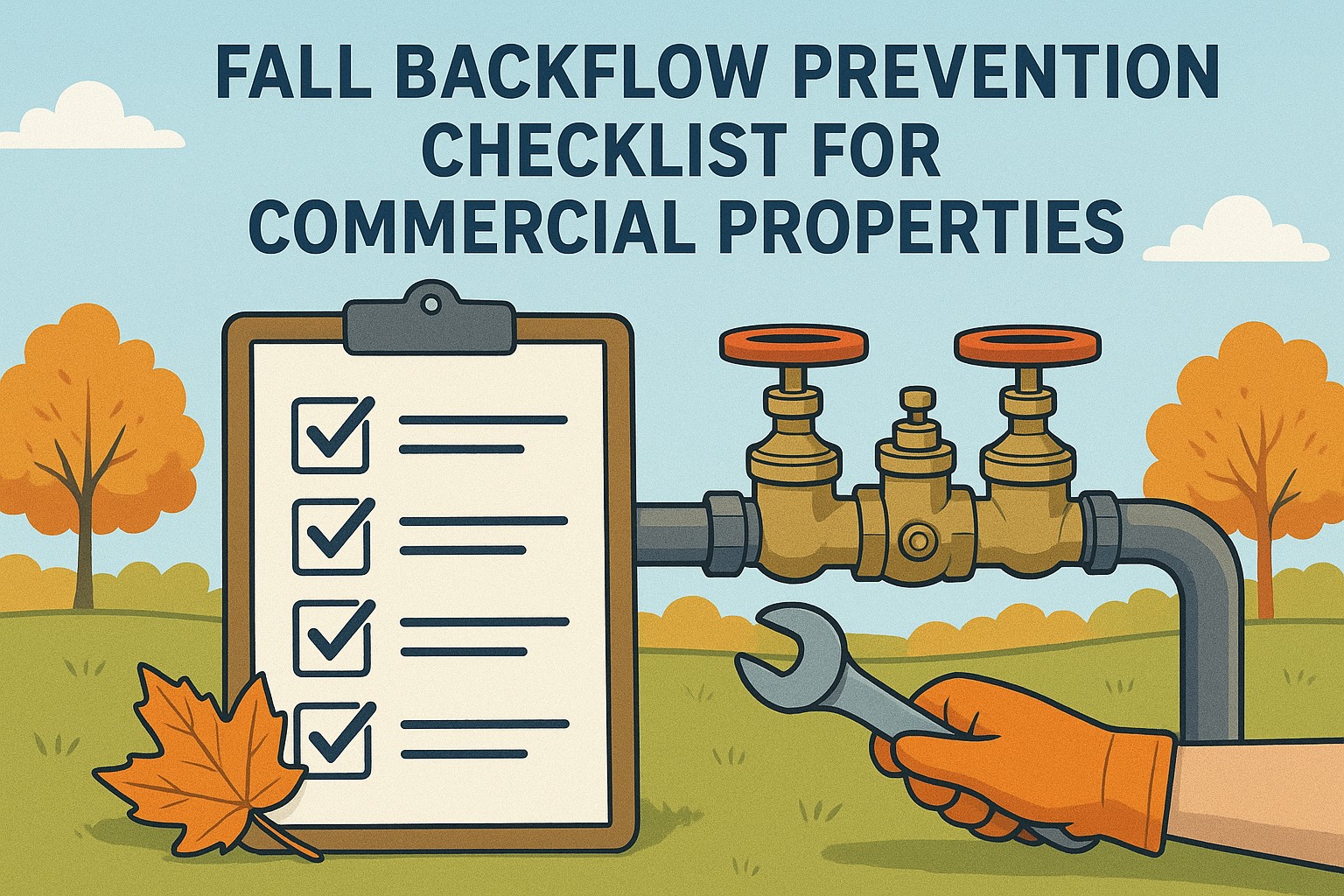 Fall Backflow Prevention Checklist for Commercial Properties