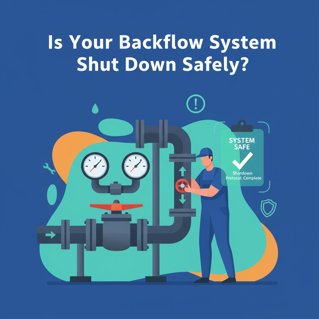 Is Your Backflow System Shut Down Safely