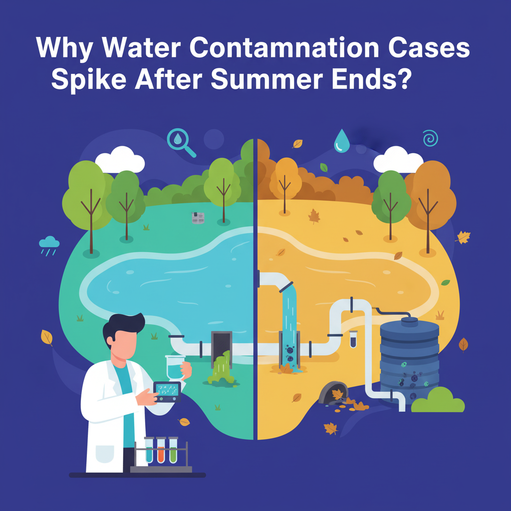 Why Water Contamination Cases Spike After Summer Ends