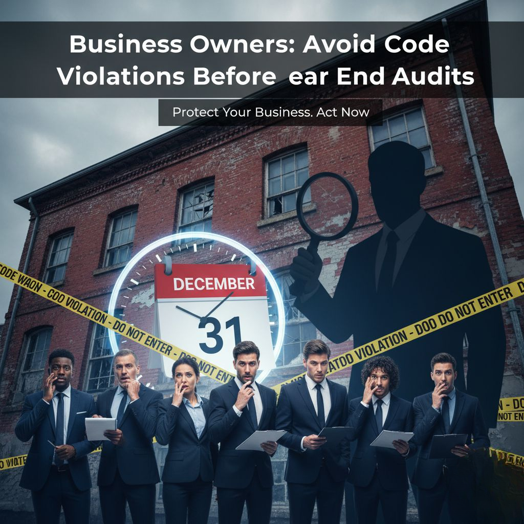 Business Owners Avoid Code Violations Before Year End Audits