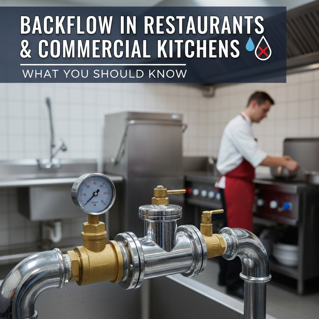 Backflow In Restaurants & Commercial Kitchens